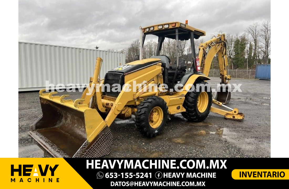 Maquinaria Pesada Retroexcavadora 2005 Cat 420D